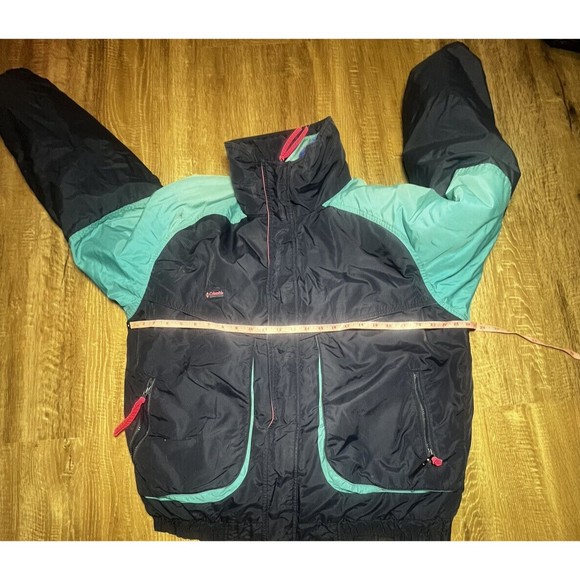 Vtg 90s Columbia Mens XL Ski Jacket Powder Keg Colorblock 3-in-1 Coat + Jacket - Picture 11 of 14